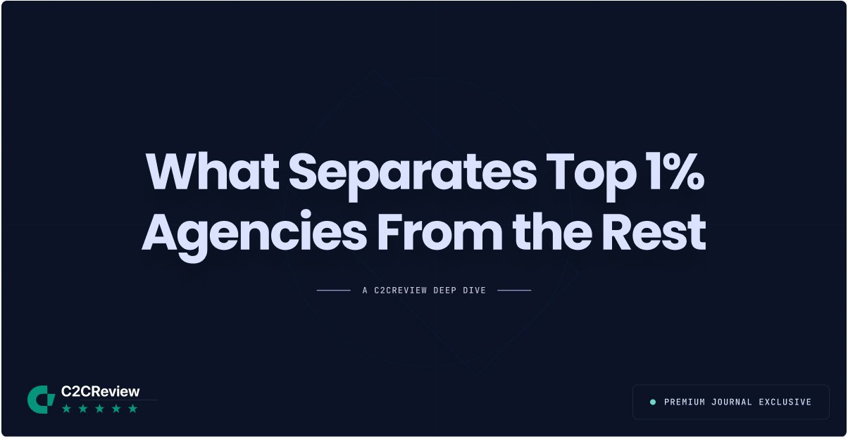 What Separates Top 1% Agencies From the Rest